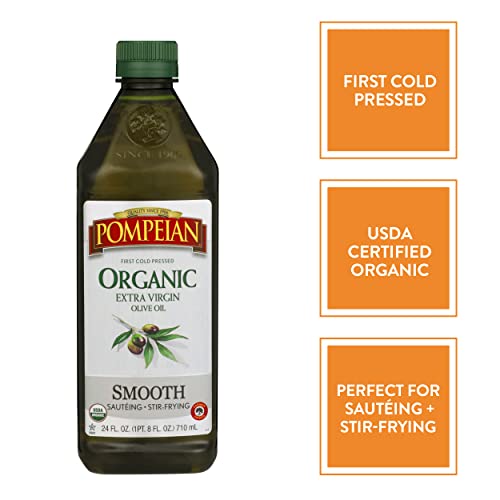 USDA Organic Smooth Extra Virgin Olive Oil, First Cold Pressed, 68 FL. OZ. Z82640