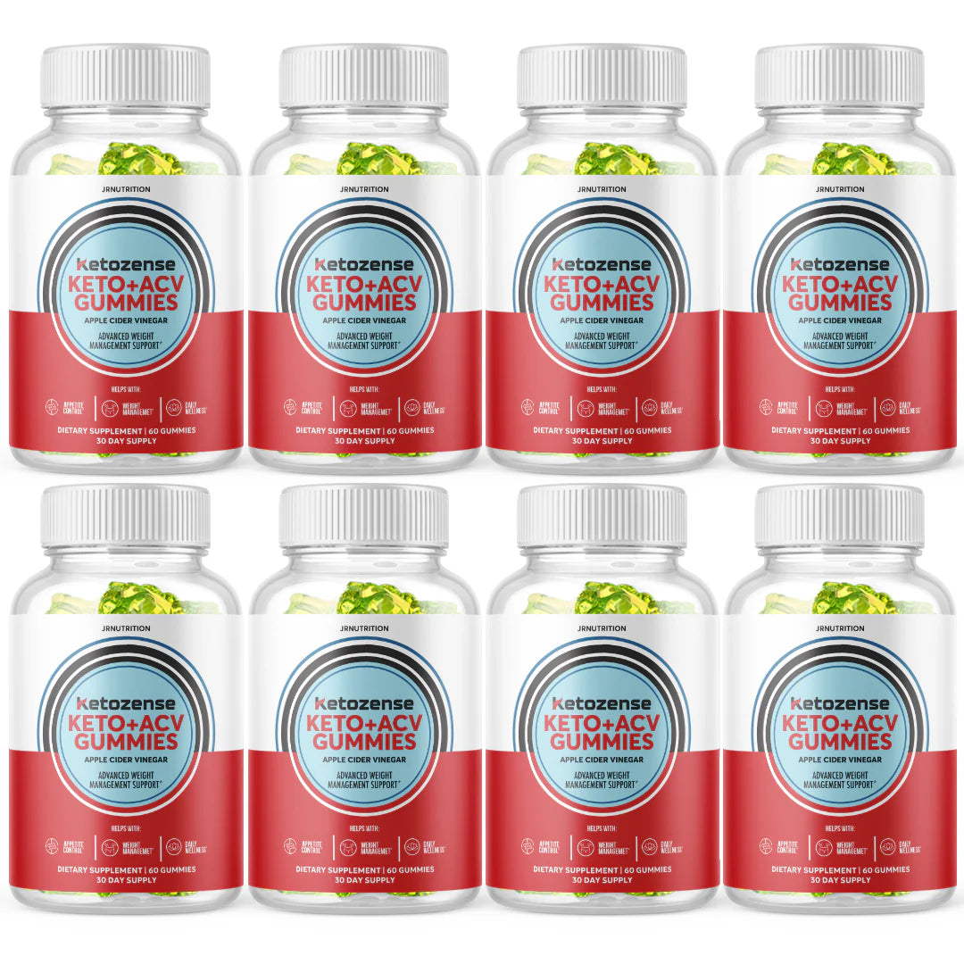 Keto + ACV 1000mg Gummies - 8 Bottles Y390