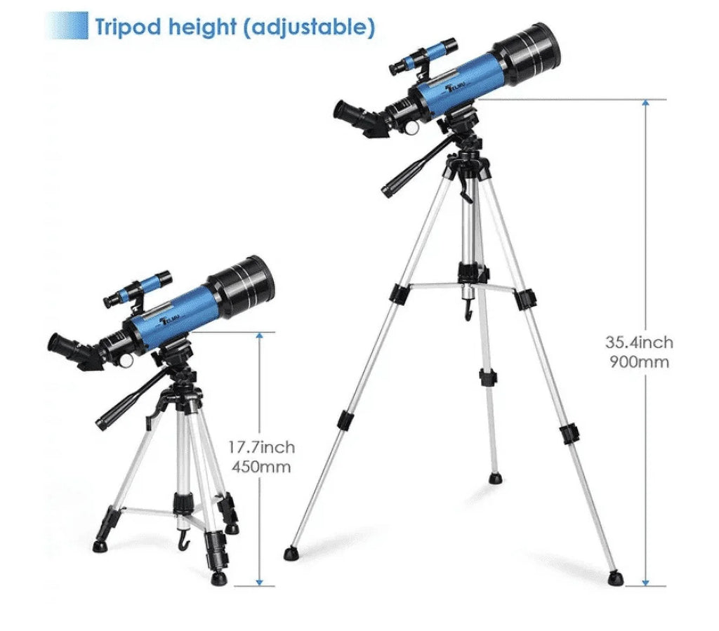 70mm Aperture 400mm Astronomical Refracting Telescope Z257018