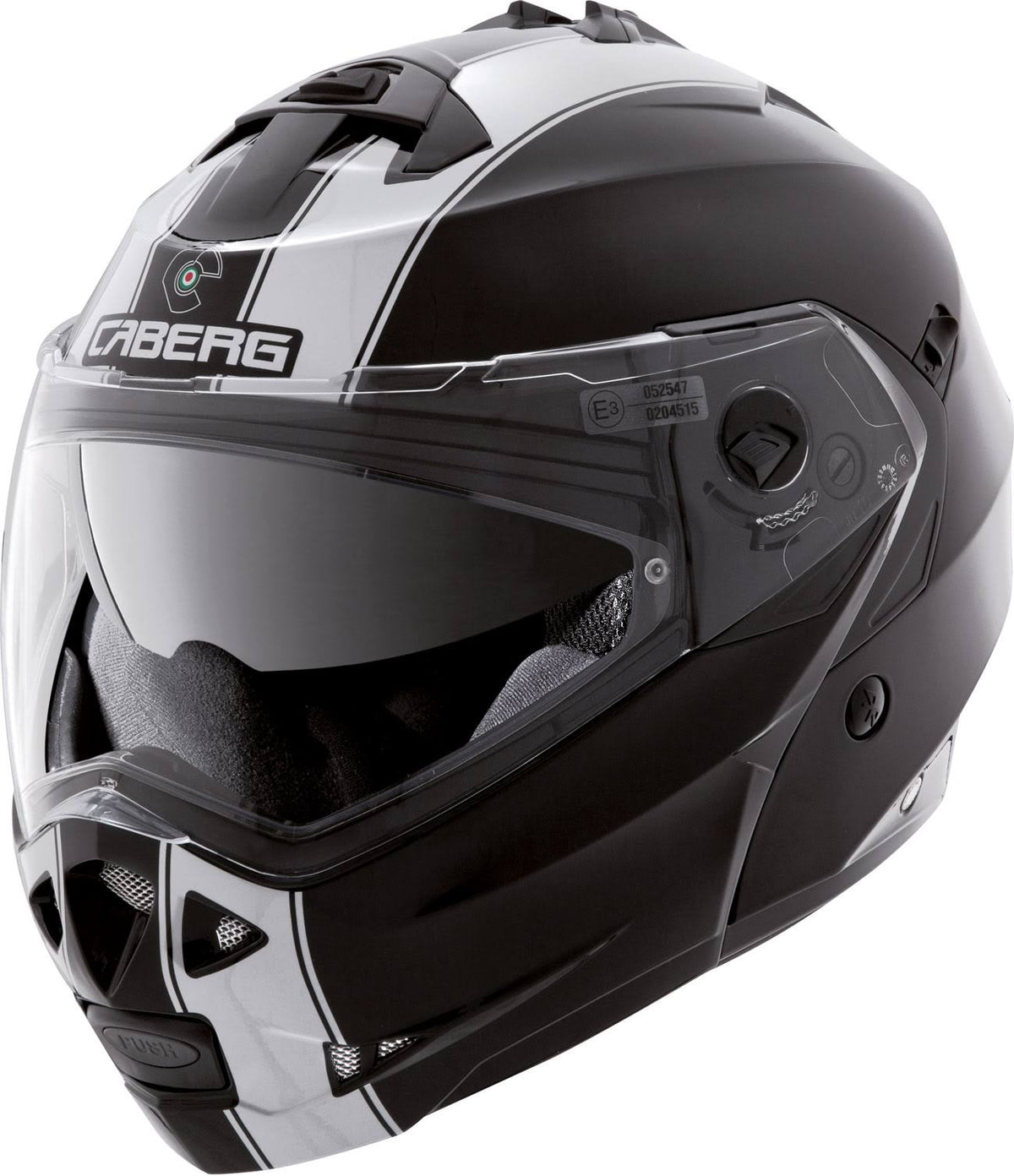 Black White Size XL Helmet Y8510