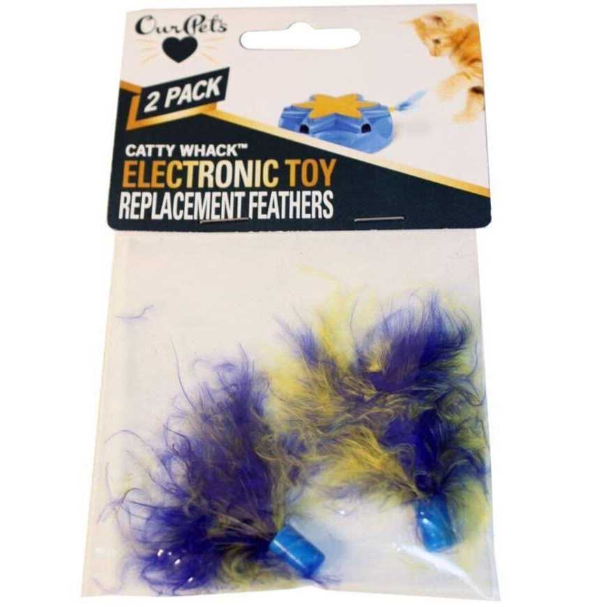 Interactive Cat Toy Replacement Feathers I79281