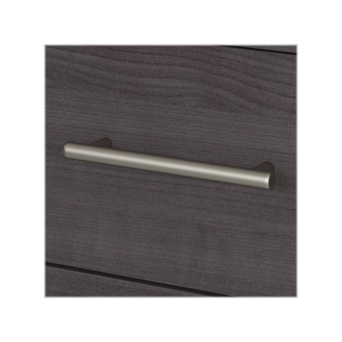 72W Sit to Stand L Desk with Hutch in Storm Gray S9480