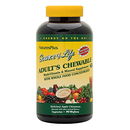 Chewable Multivitamin 90 Vegetarian Wafers Apple Cinnamon A3216