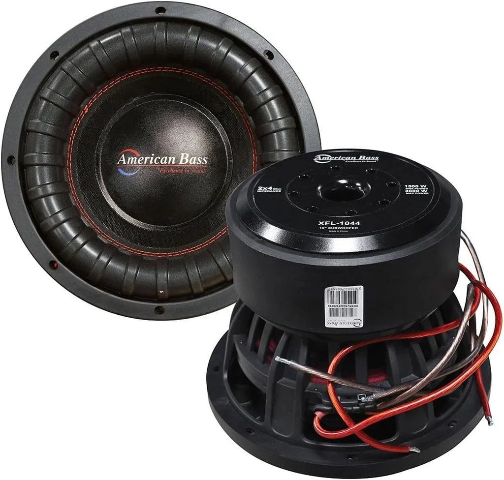 10 Inch Dual 4 Ohm Subwoofer H408