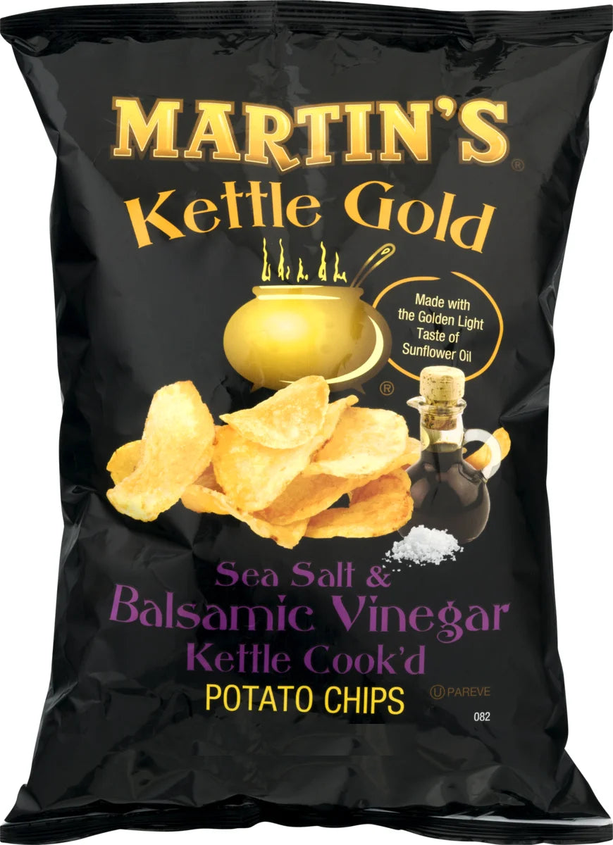 Gold Kettle Cook'd Sea Salt & Balsamic Vinegar Potato Chips 3-Pack 8 oz H705811