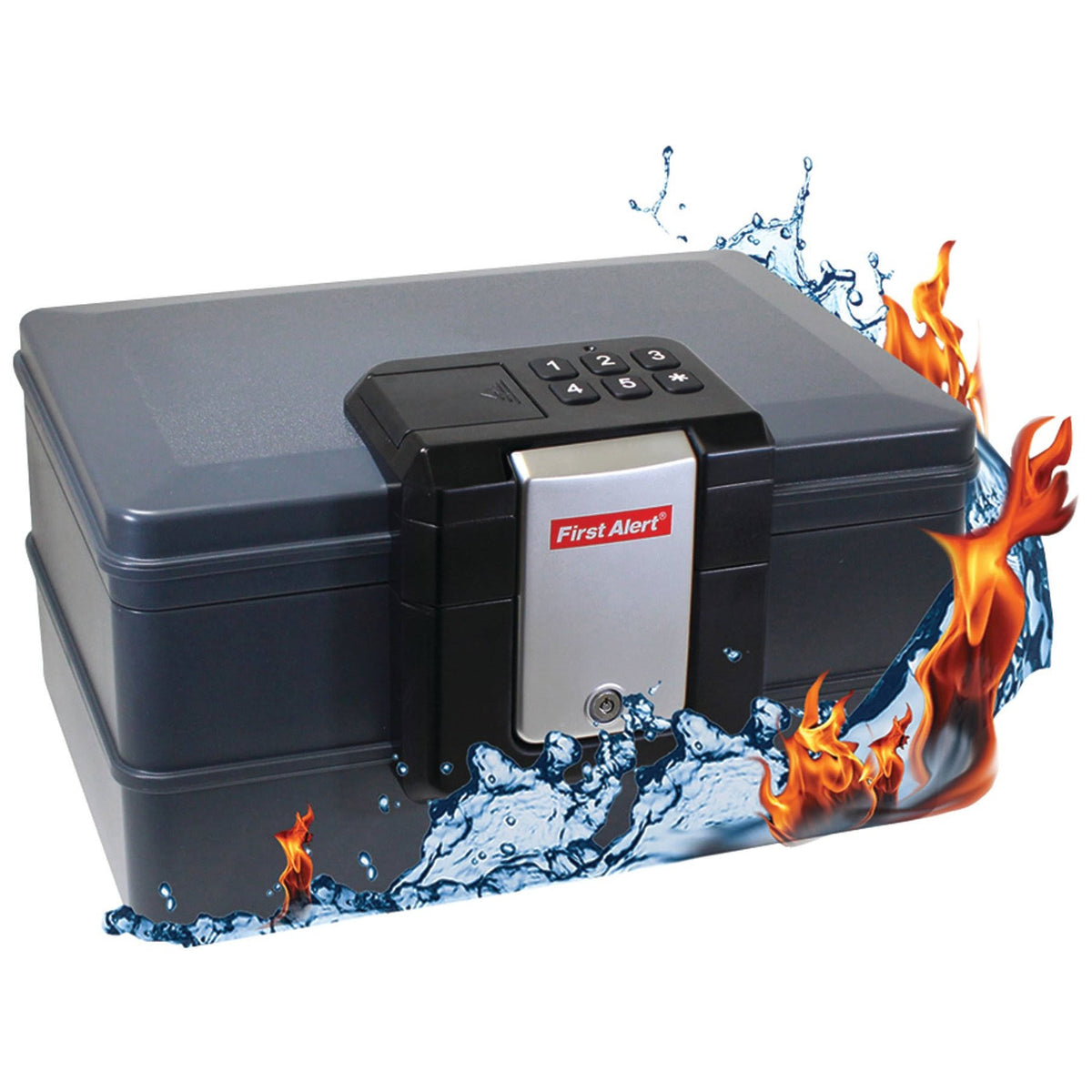 Waterproof Fire Chest with Digital Lock M15879