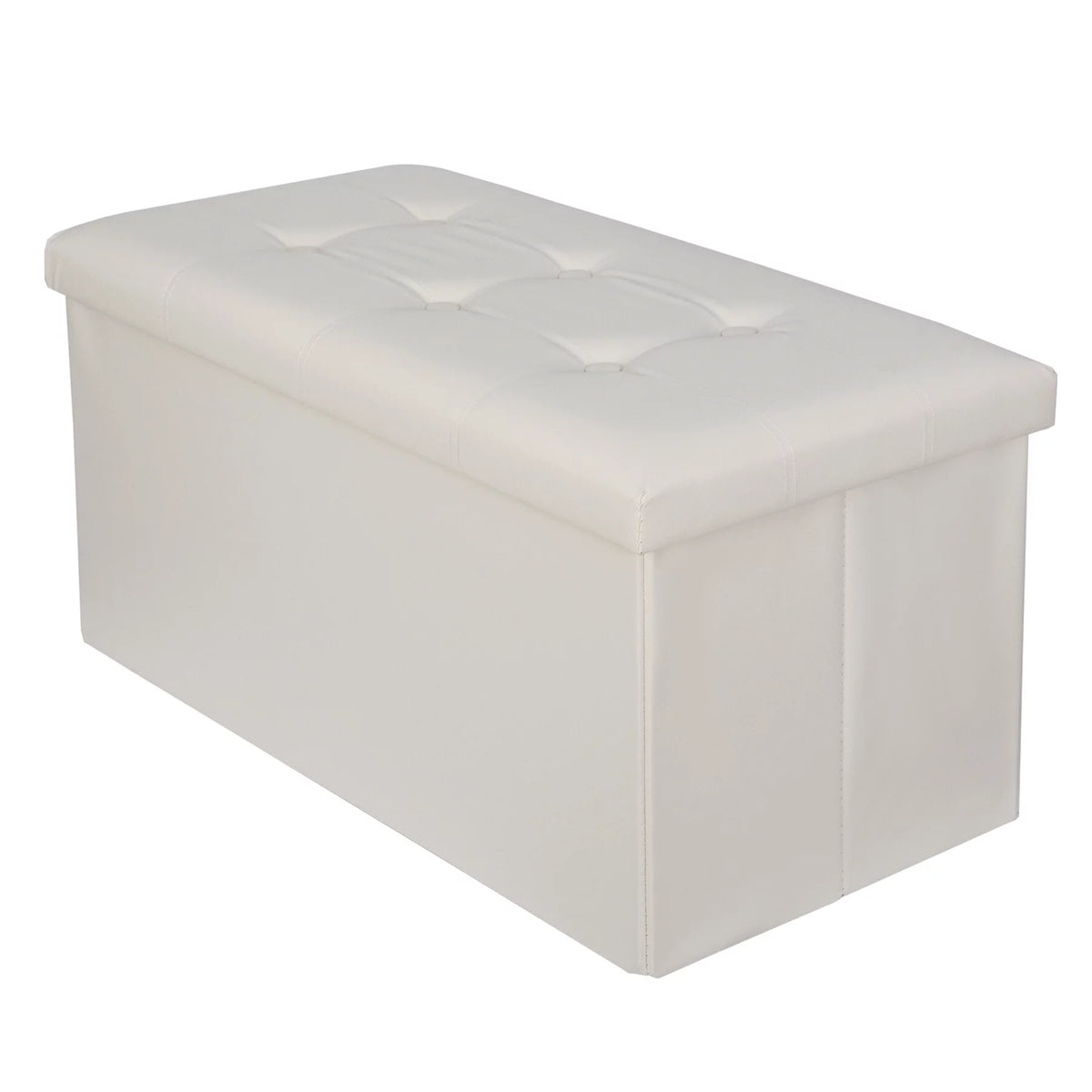 30'' Leather Storage Ottoman Bench M660314
