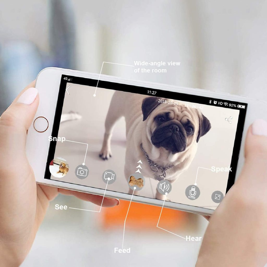 WiFi Remote Pet Camera with Night Vision M75104