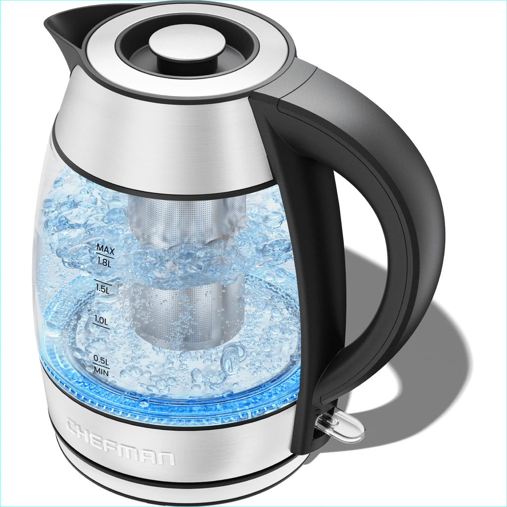 1.8L Electric Glass Kettle with Tea Infuser Z3553