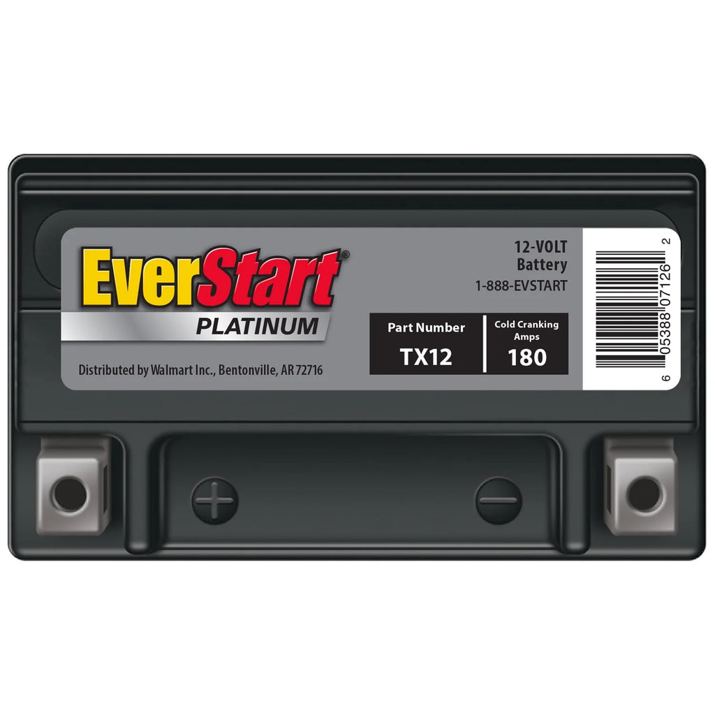 AGM PowerSport Battery Group Size TX12 12 Volt 180 CCA I445