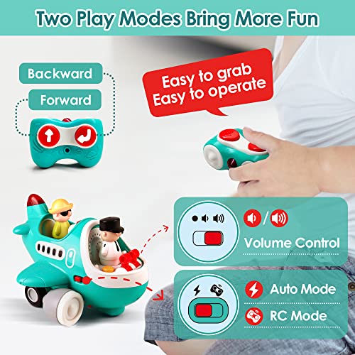 Remote Control Plane Toy with Light Sound X591864