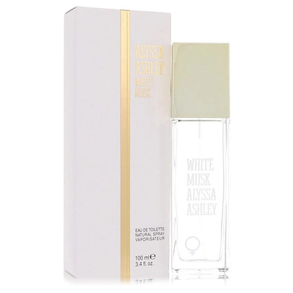 White Musk Eau De Toilette Spray 3.4 oz Pack of 3 Y239