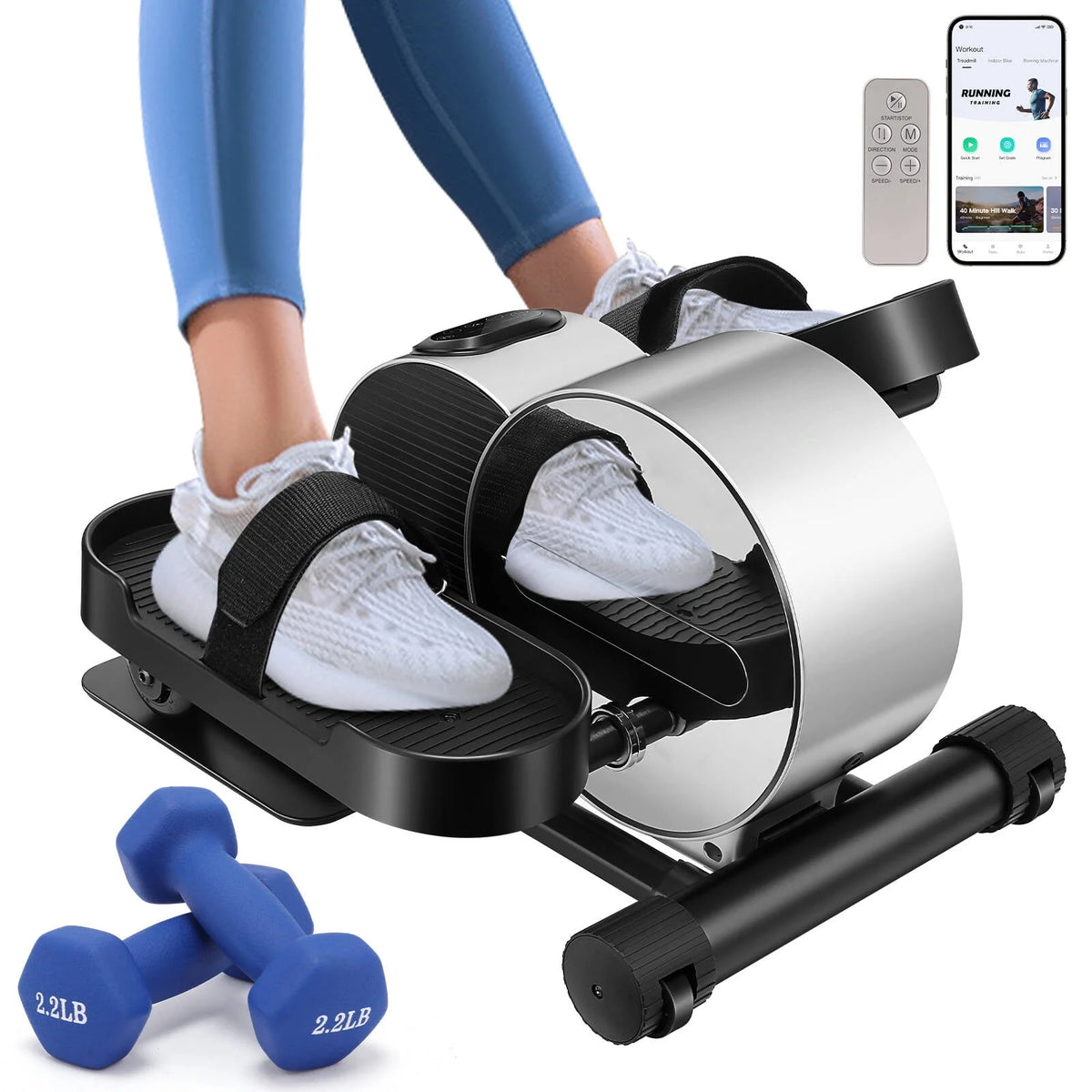 Compact Seated Pedal Exerciser J986