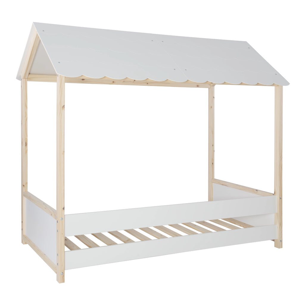 White Twin Kid's Bed U32716