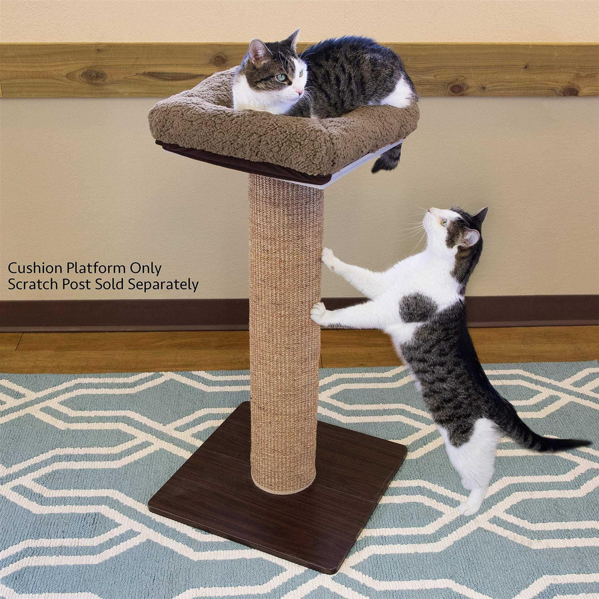 Sisal Post Cat Scratchers and Cushion S490