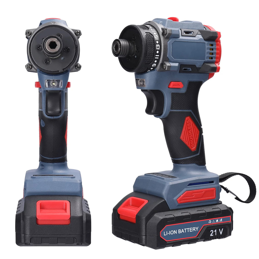 21V Brushless Motor Electric Screwdriver 55Nm Torque F228