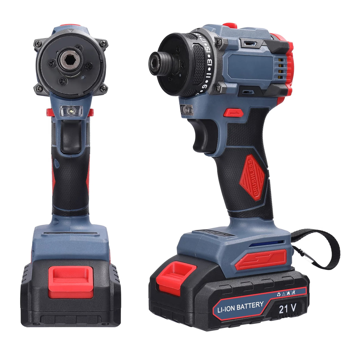 21V Brushless Motor Electric Screwdriver 55Nm Torque F228