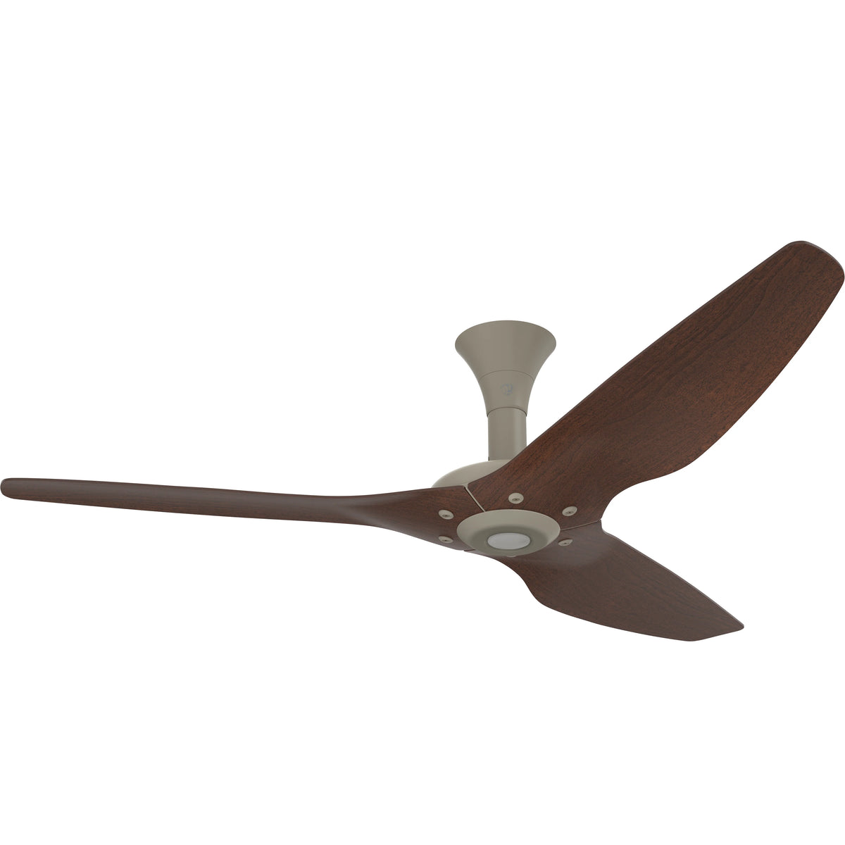 60 Ceiling Fan with Cocoa Aluminum Blades and Satin Nickel Finish H164285