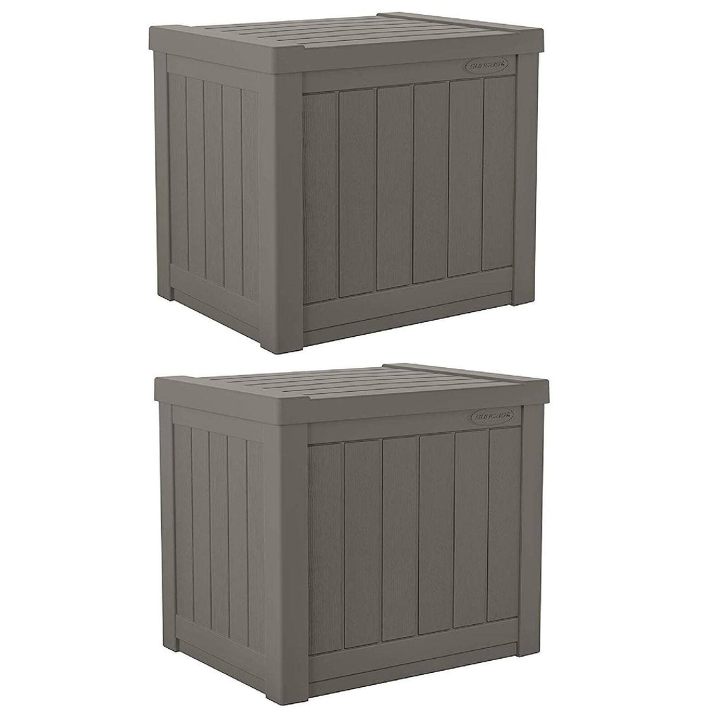 22 Gallon Resin Outdoor Storage Deck Box K541