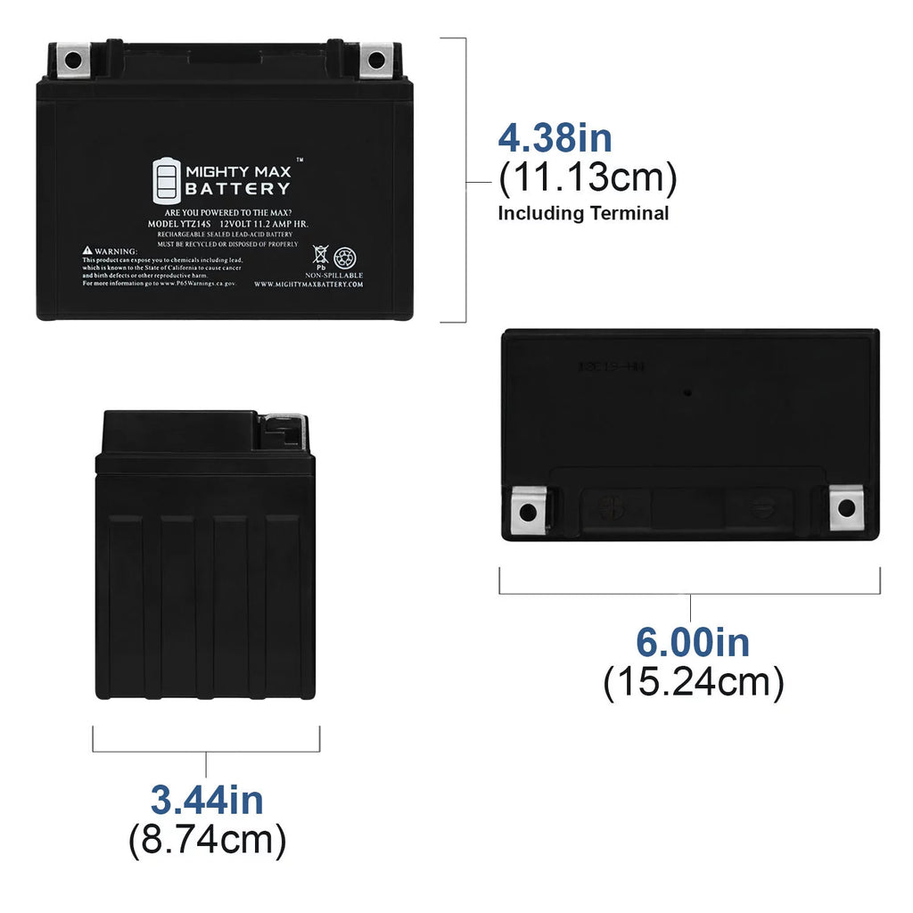 12V 11.2AH Replacement Battery 2 Pack W59789
