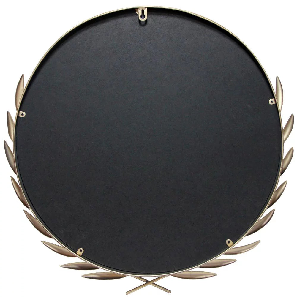 Gold Round Wall Mirror B8387