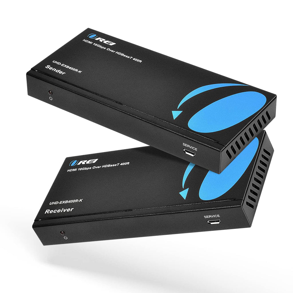 4K HDMI Extender Balun Over Single CAT5e/6/7 Cable Up to 400 Ft D2908