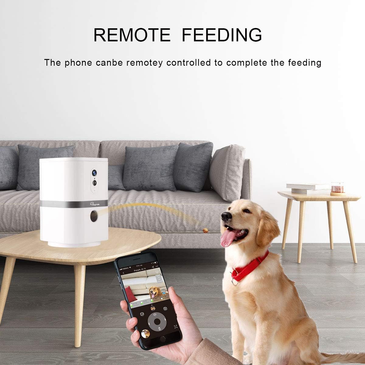 WiFi Remote Pet Camera with Night Vision M75104