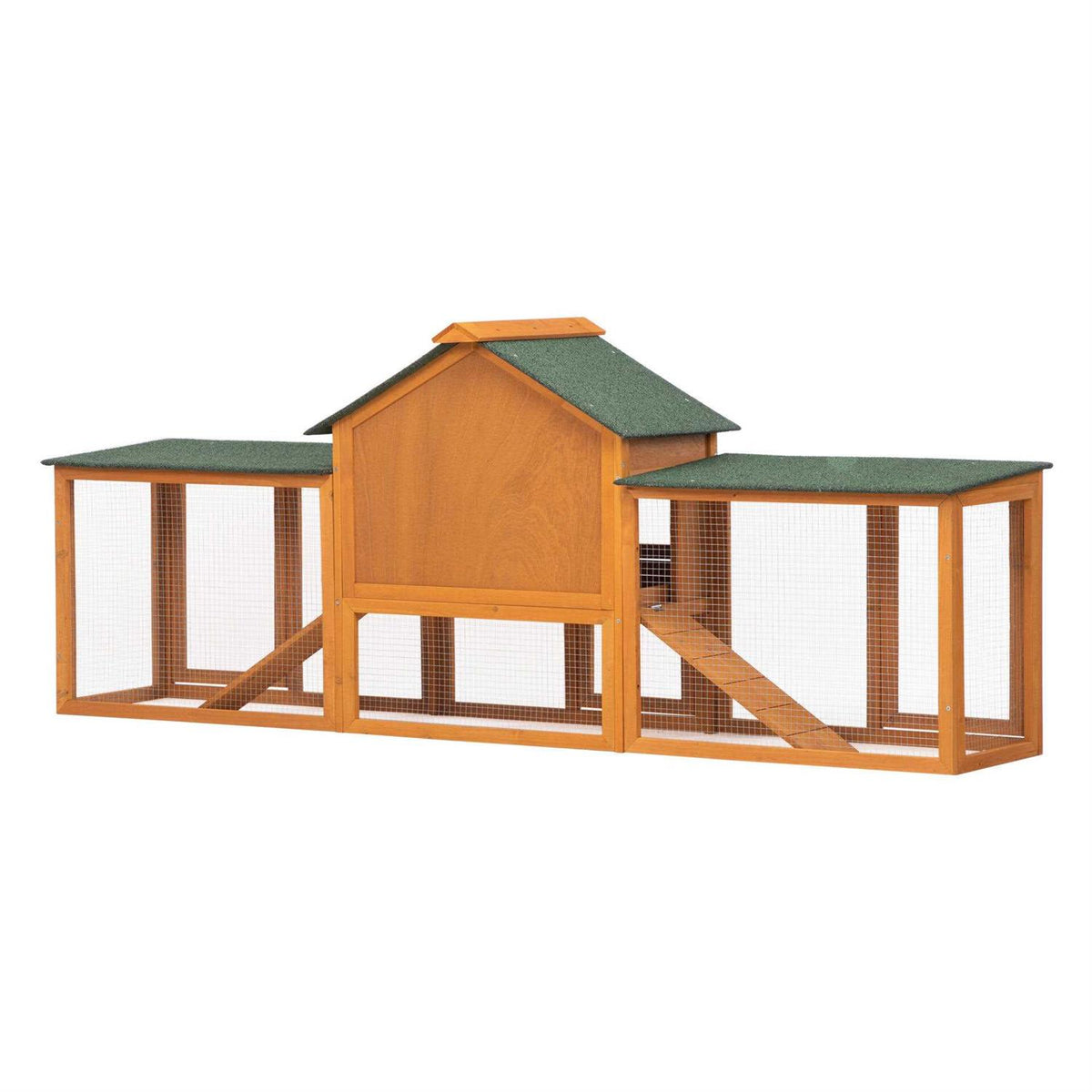 82L Extra-Large Wooden Rabbit Cage With Double Runs G159