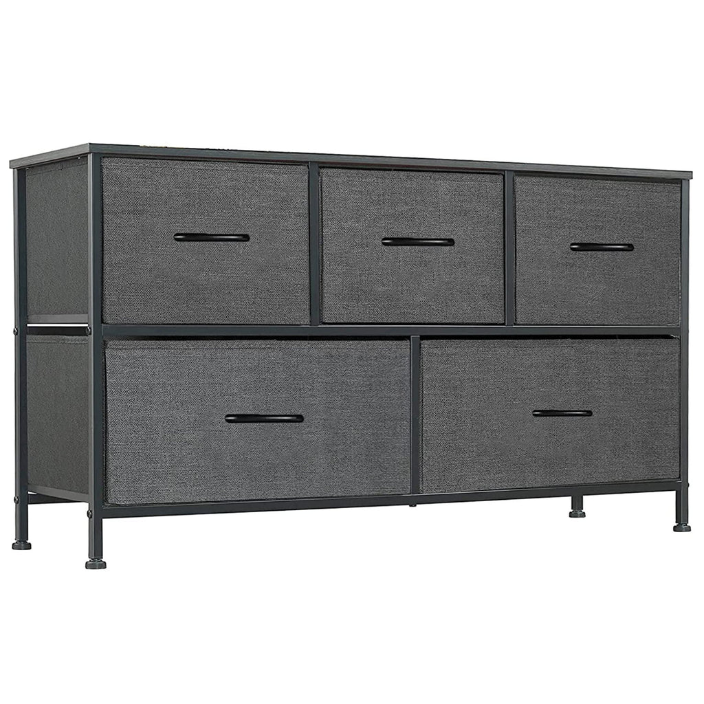 5 Drawer Fabric Dresser Storage Organizer L273169