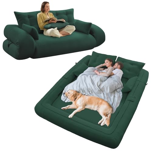 3-in-1 Convertible Sleeper Sofa Bed Couch K459