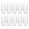 10 ARC Stemless Champagne Flutes Set, 9 oz. Clear J2755