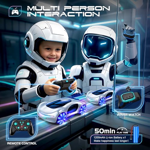 Remote Control Stunt Car with Light Spray & Sound U75589
