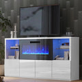 68" Fireplace TV Stand with 40" Electric Fireplace D2052