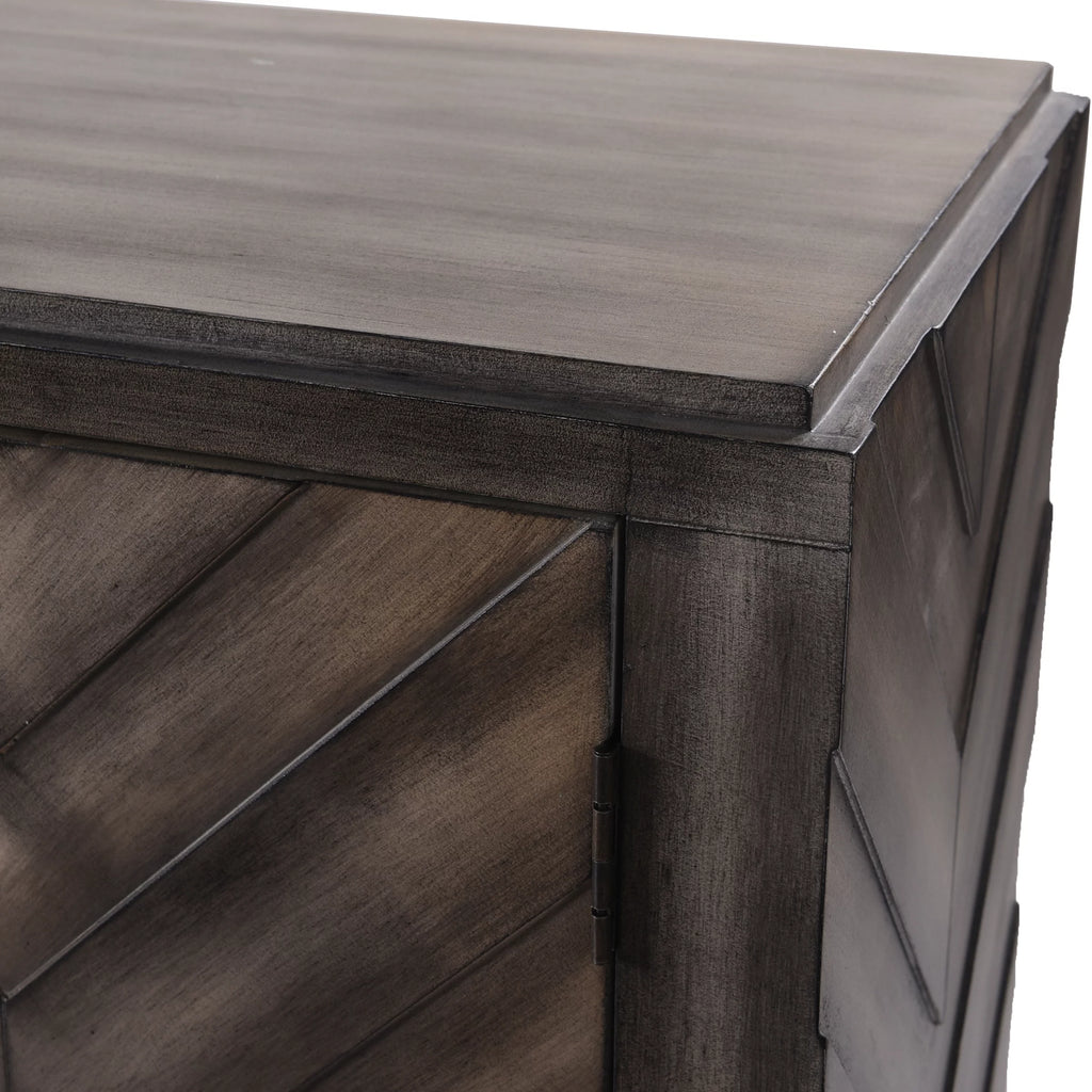 Reclaimed Wood 3-Door Console U14667