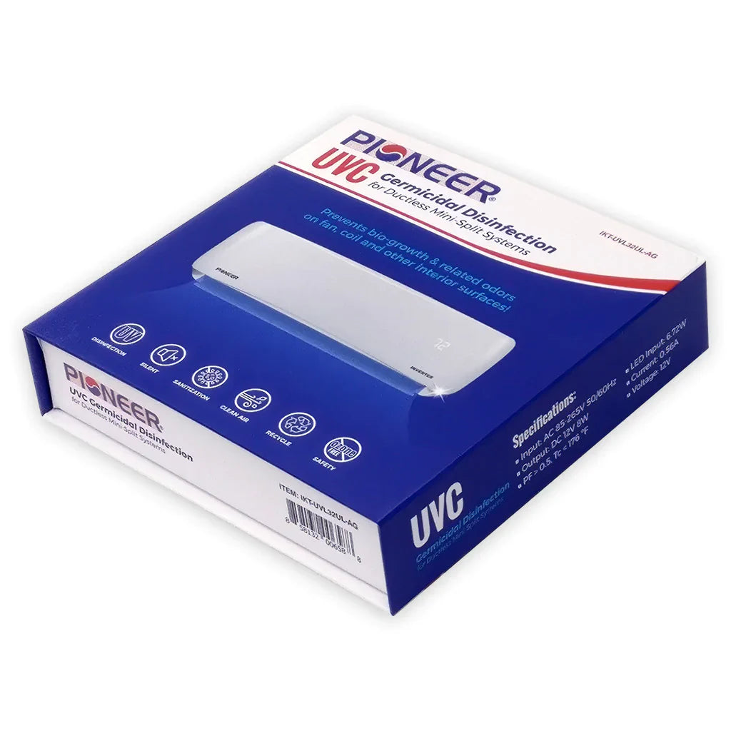 UVC Bacterial Disinfection Kit for Mini Split Systems D557