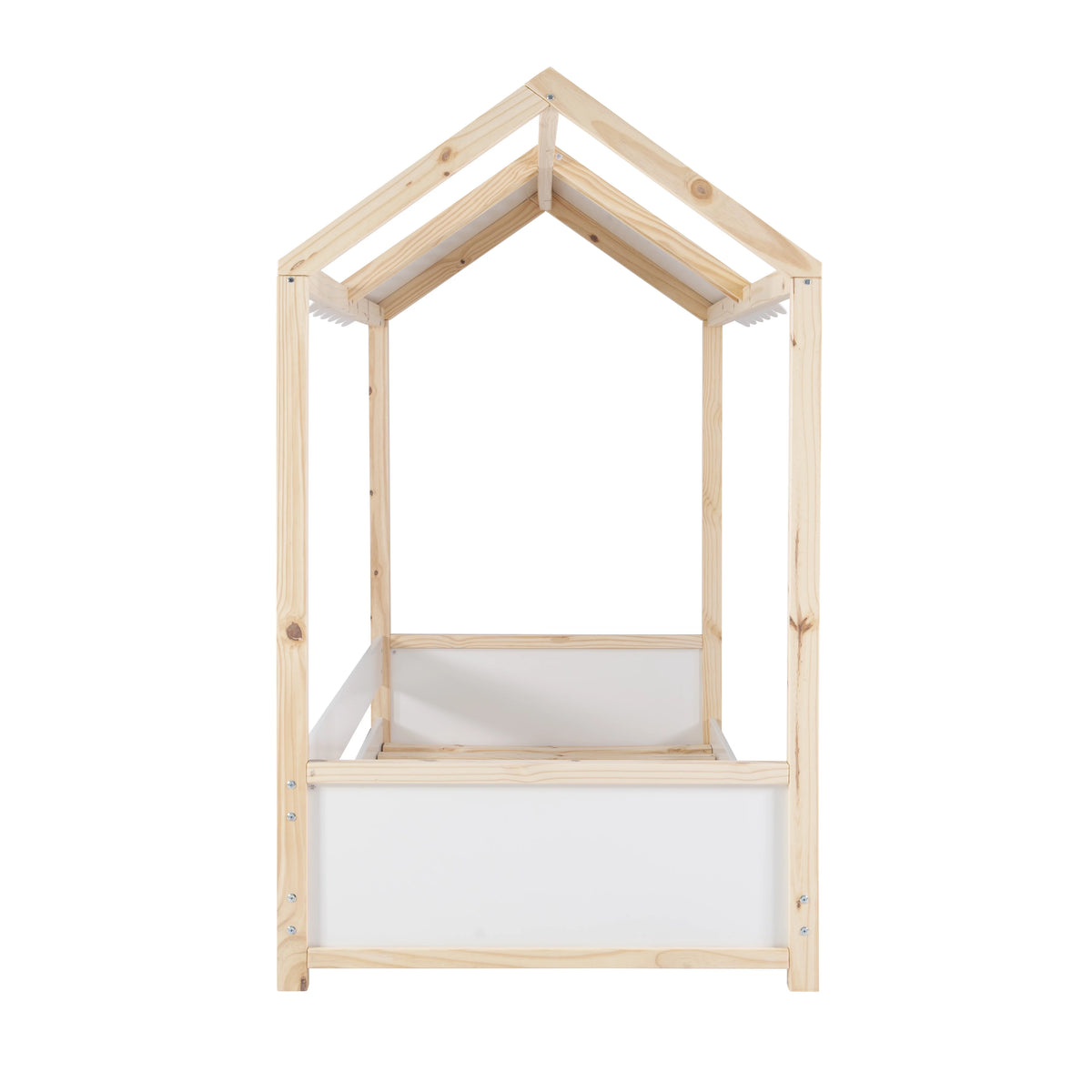 White Twin Kid's Bed U32716