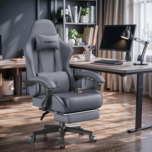 Black Green Fabric Gaming Chair with Footrest N347723