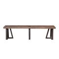 Wood & Metal Dining Bench J41318