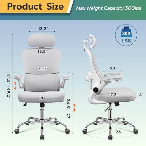 Black Mesh Ergonomic Office Chair M274