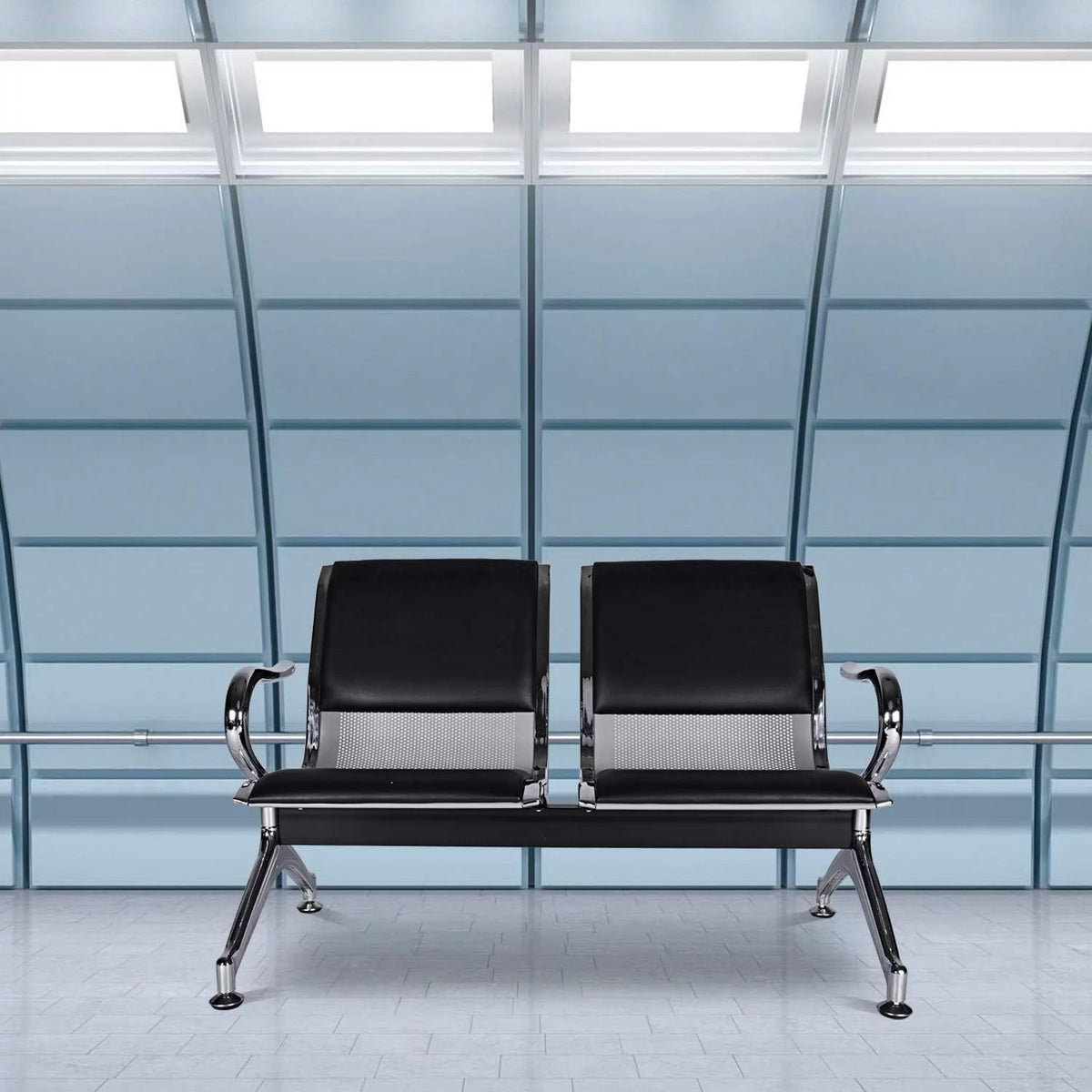 Heavy Duty PU Leather Guest Chairs Q77216