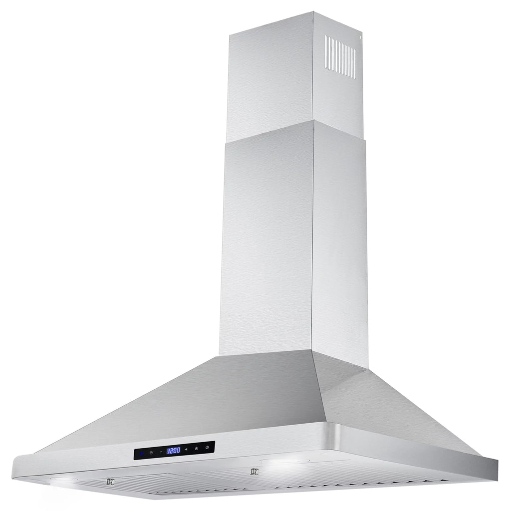 2 Piece Gas Range and Range Hood Kitchen Appliance Bundle B12316