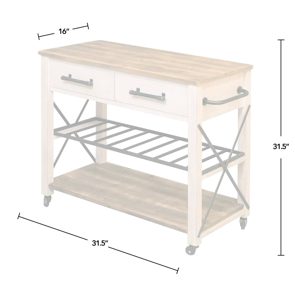Wood Kitchen Cart U42613