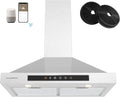 30 inch Stainless Steel Smart Range Hood V5879