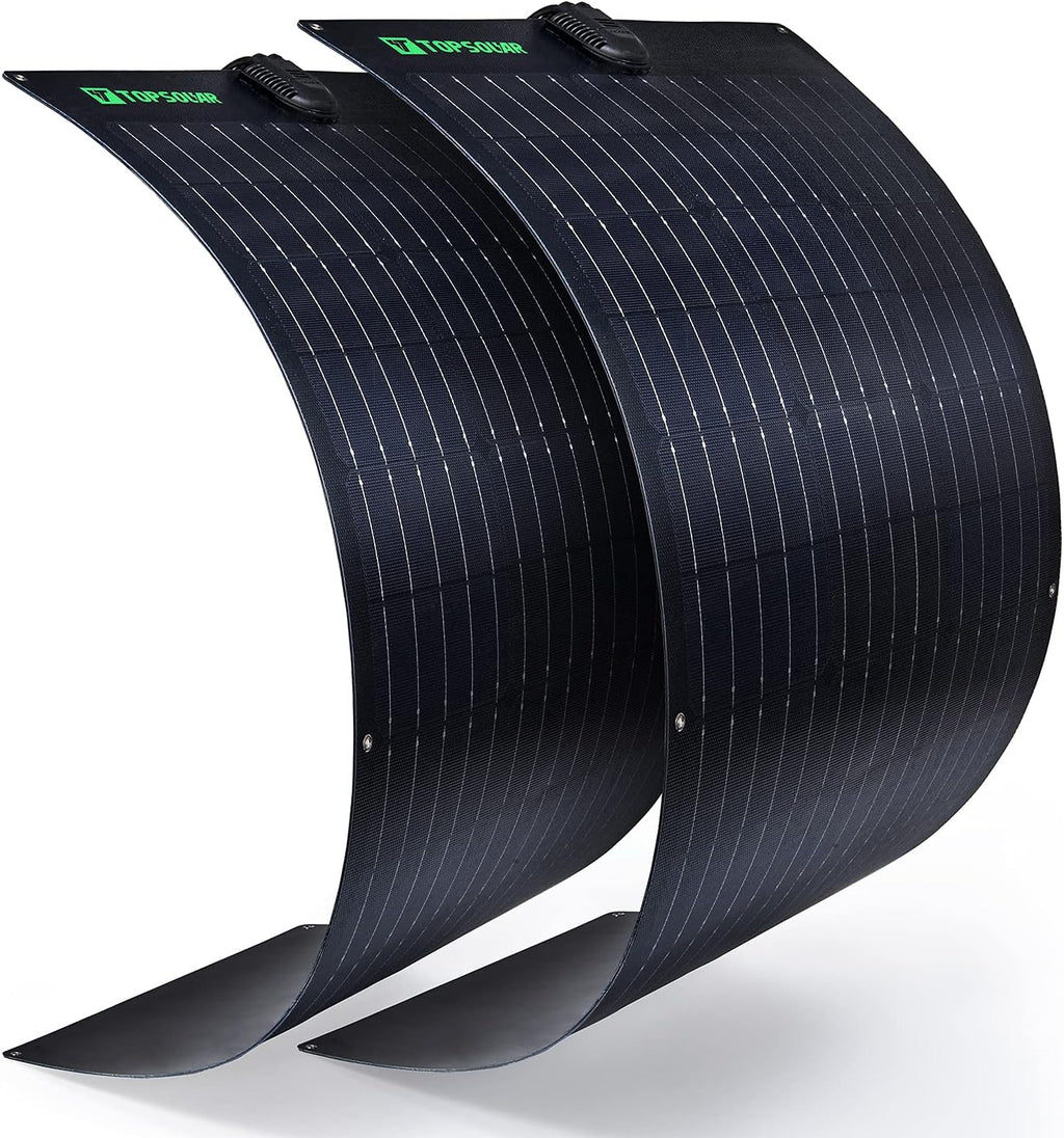 100W 12V Monocrystalline Flexible Solar Panel K8227