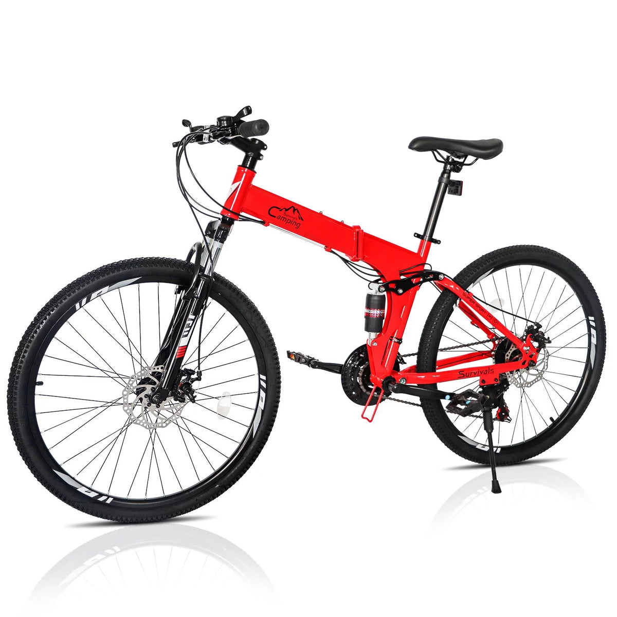Folding 21 Speed 26 Wheel Steel Frame Mountain Bike N42467