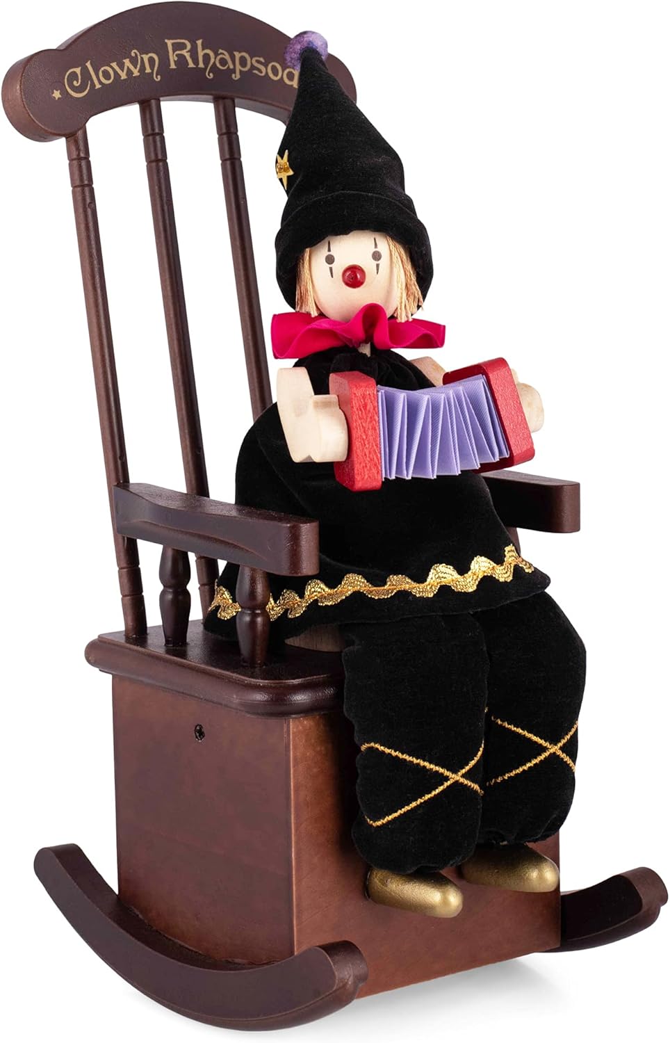 Brown Rocking Chair Wood Musical Figurine G34189