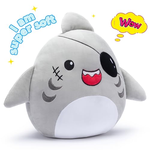 Large Shark Plush Pillow Stuffed Animal Toy 14" M2186