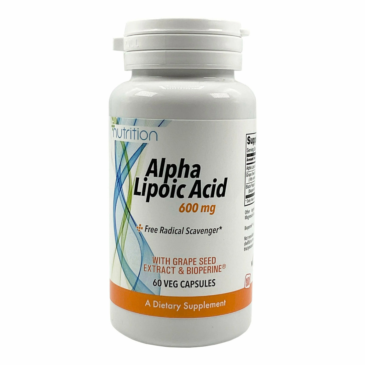 Alpha Lipoic Acid 600 mg Veg Capsules Y710250