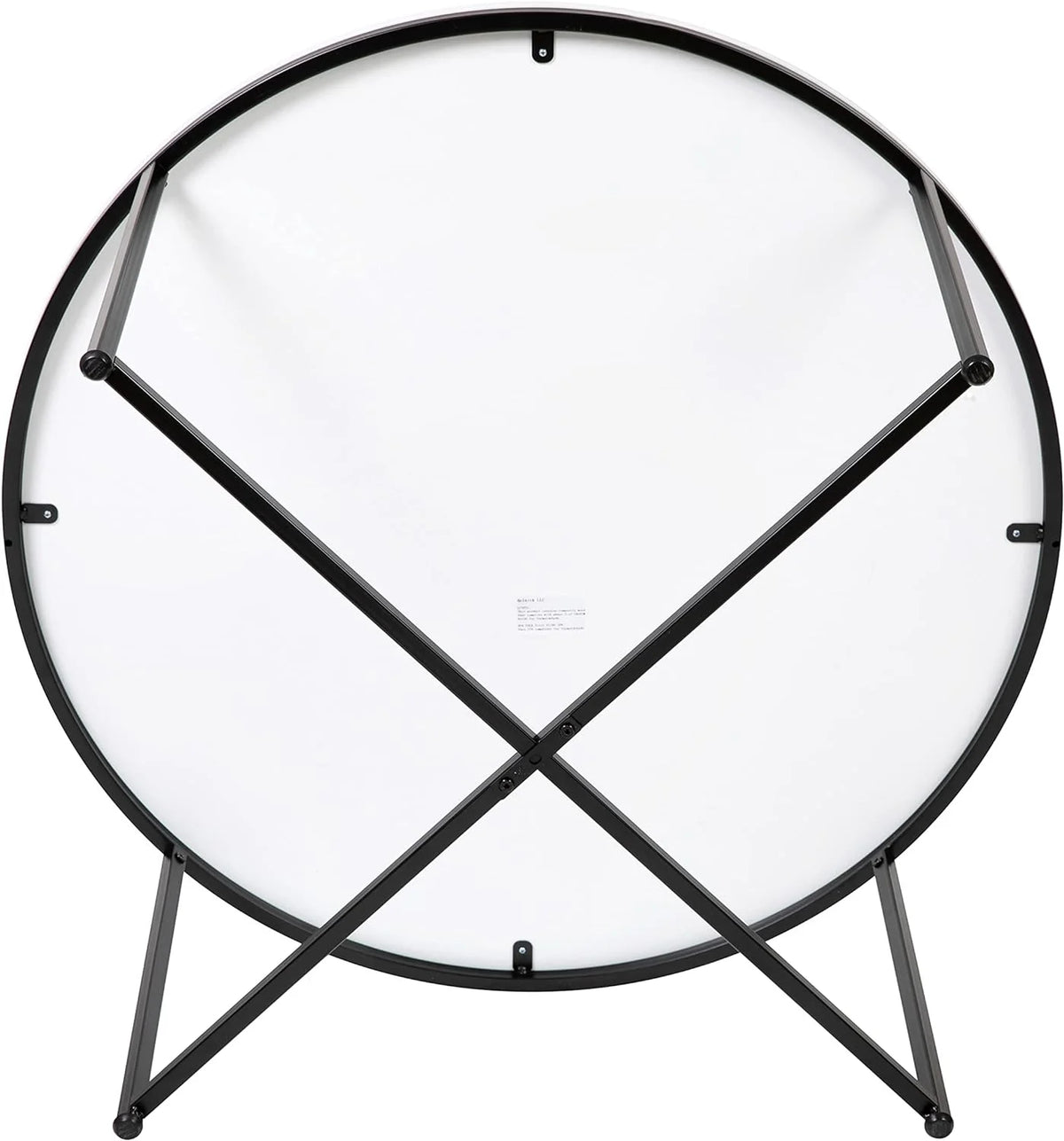 Modern Coffee Table with Black Metal Frame S2651