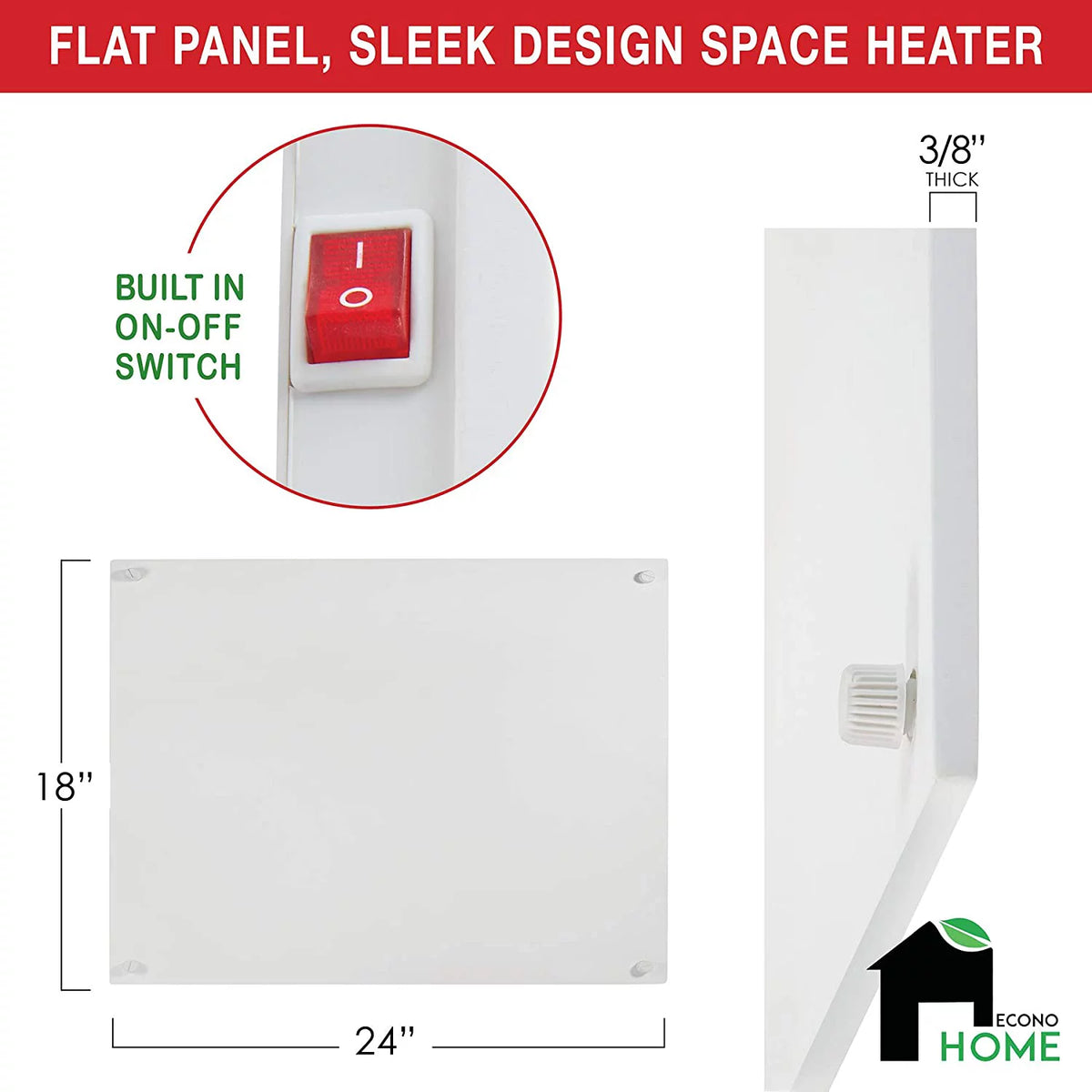 250 Watt Splashproof Convection Heater K6866